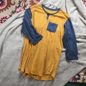 Element Skate Clothing Baseball Tee With Pocket